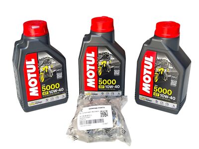 Maintenance Kit 3 Lt MOTUL Oil + Original Filter VOGE Trophy Thrill Pass 500