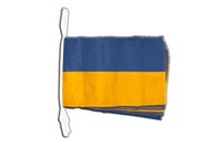 Fahnenkette Flaggenkette Girlande Ukraine Fahnen Flaggen 30X45Cm