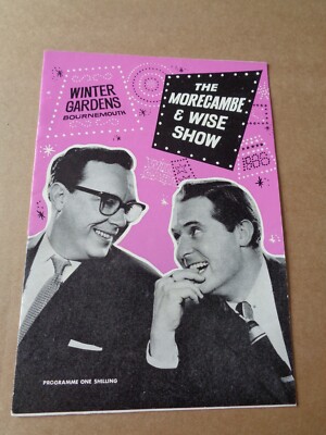 Morecambe & Wise 1966 Winter Gardens, Bournemouth Programm (Susan Maughan)