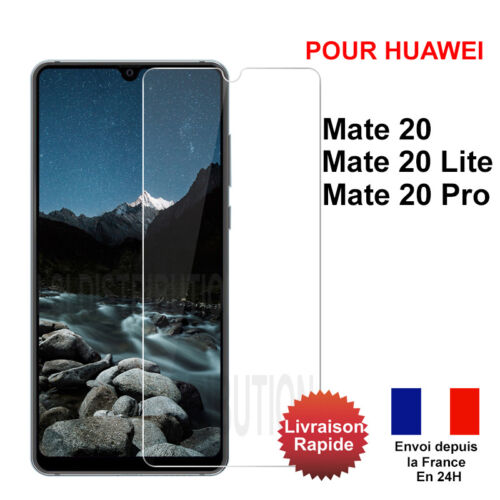 Verre trempé Huawei Mate 20 Mate 20 Lite Mate 20 Pro vitre film protection écran - Photo 1/11