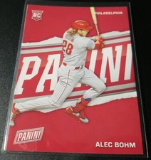 2021 Panini Father’s Day Baseball ALEC BOHM Rookie Base #RC23 Phillies RC