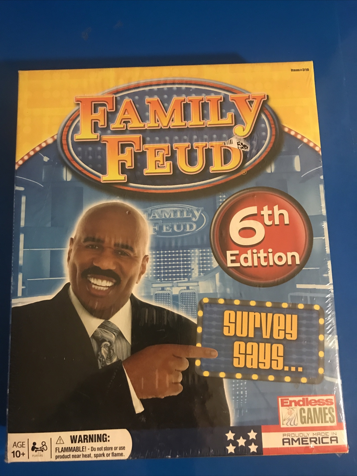 Family Feud Board Game 6th Home Edition Survey Says Steve Harvey New Sealed  632468003103 | eBay
