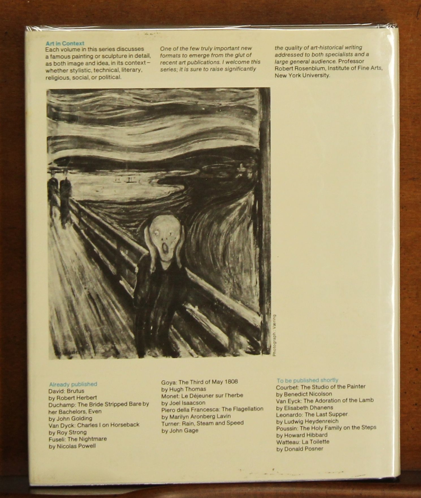 Reinhard Heller: Edvard Munch: The Scream (Art in Context) History of  Painting 9780670289554 | eBay