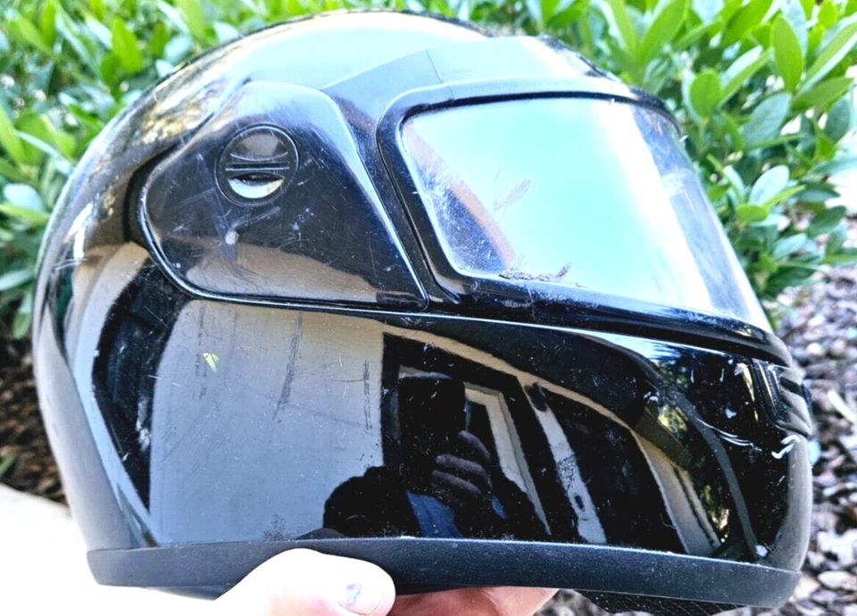 Black CKX Motorcycle BMX Helmet size MEDIUM Model VG 880 - Image 3 of 4