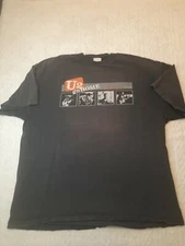 Vintage U2 Go Home 2002 Tour Slane Castle XL  T-shirt Bono The Edge MURINA