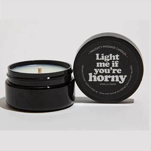 Candela per massaggi olio da massaggio intimo sexy sensuale alla vaniglia Foto 2 de 3