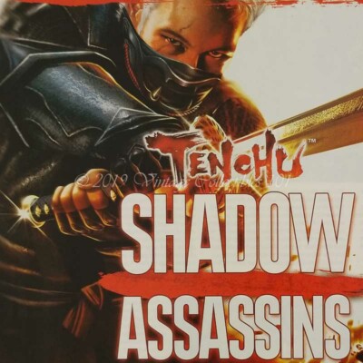 2009 Tenchu Shadow Assassins Wii video game photo art decor poster print ad