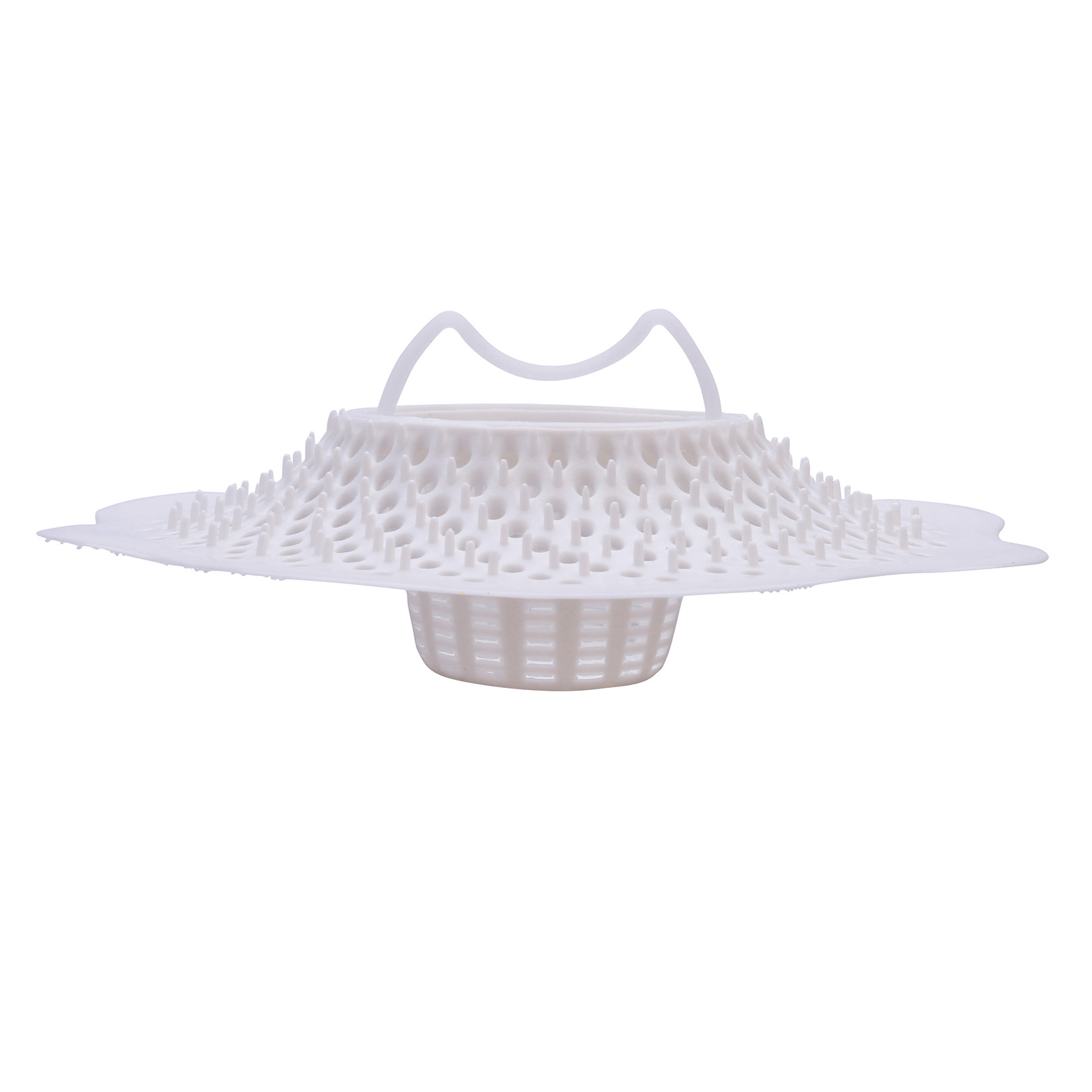 Plug Strainer Hair Catcher for Shower Drains, Bath Basin Plug Hole