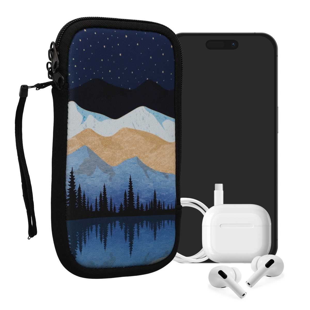 Neoprene Sleeve Pouch Case for Smartphone XXL 7