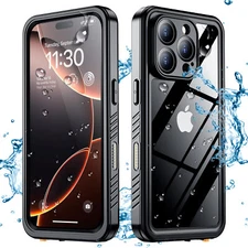 For iPhone 16 Pro Max Waterproof Case Shockproof Heavy Duty Protective Cover