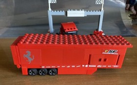 Lego Team Ferrari 8153 Racers mini set official truck transport carrier f1 race