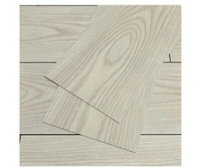 VEELIKE Grey Floor Tiles Self Adhesive Wood Effect Vinyl Flooring Rolls Stick on