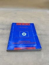 1993 CHRYSLER 2.2L TURBO III POWERTRAIN DIAGNOSTIC PROCEDURES MANUAL