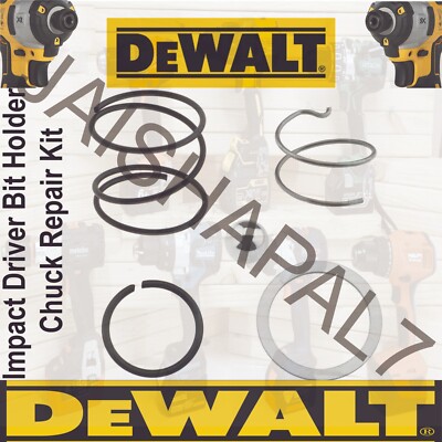 5 Stück Original DeWalt Schlagschrauber Bithalter Bohrfutter Reparatur DCF809, DCF801, DCF887