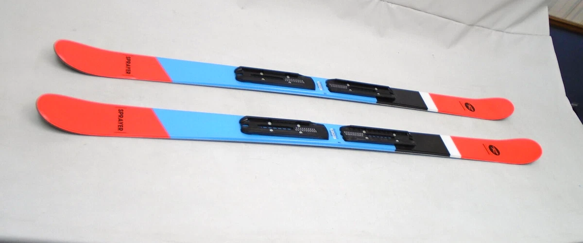 Rossignol 2024 orange skis