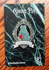 SUPER RARE New Harry Potter Cauldron Crate Bloody Baron Ghost Pin on Card