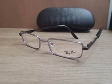 Ray-Ban RB1023 4002 Kids Eyeglasses Frames Black Silver Rectangular 47 16 125