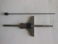 Mitutoyo No 850-271 Adjustable Angle Depth Gauge 6” Original Box