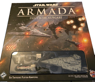 Star Wars: Armada Grundspiel deutsch nur einmal ausgepackt