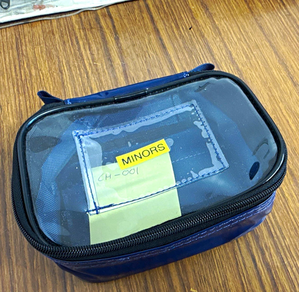 Spare Inner Pouch for Parabag Style Bags BLUE Small - Image 1 of 1