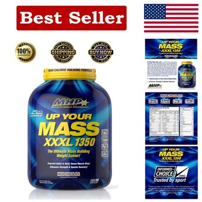Ultimate Muscle Gain: MHP XXXL 1350 Weight Gainer with 50g Protein & 11g BCAAs
