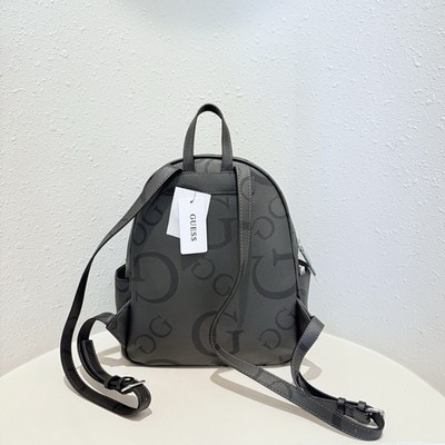 Guess Enlarged Logo Unisex Coal Medium Backpack OS NWT Guess Enlarged Logo Unisex Coal Medium Backpack OS NWT | eBay main image 2