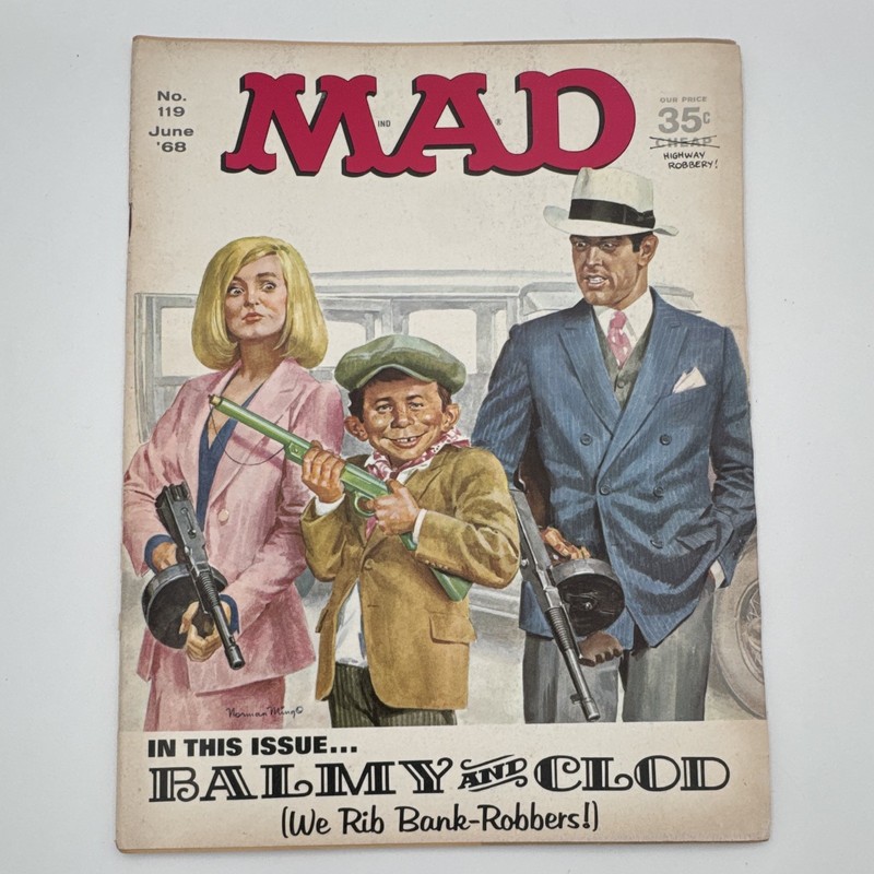 MAD Magazine MAD Series Issue #119 June 1968 Illustrated Norman Mingo