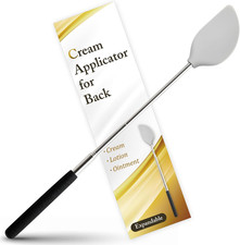 Cream Applicator for Back Telescopic Easy to Clean Applies Creams Sunscreens.