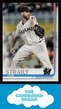 Dan Straily 2019 Topps #325 Miami Marlins Baseball Card