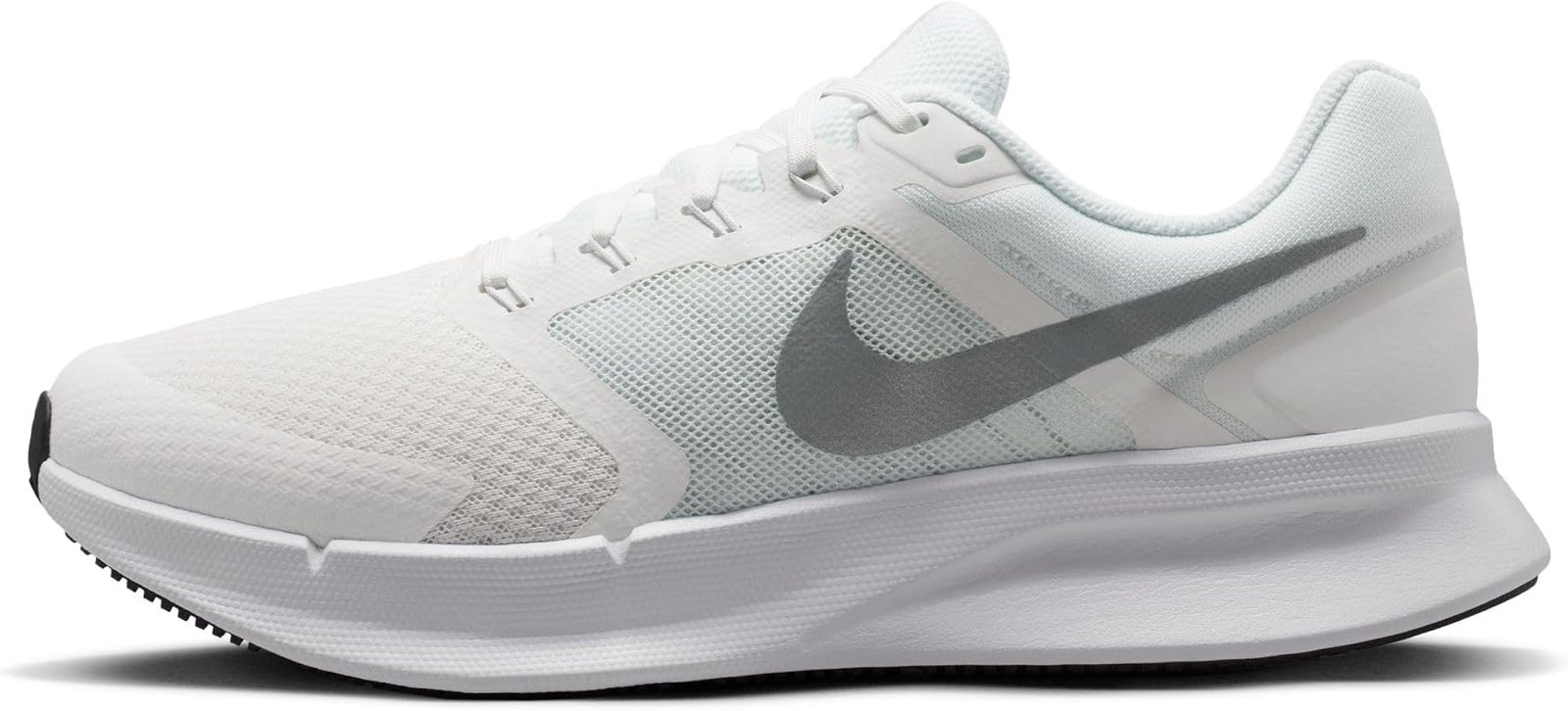 Nike Run Swift 3 - Summit White/Metallic Silver-White-Black - 7.0