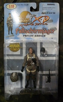 21ST CENTURY TOYS 1/18 SCALE PRIVATE KREIGER FALLSCHIRMJAGER ACTION FIGURE NIB
