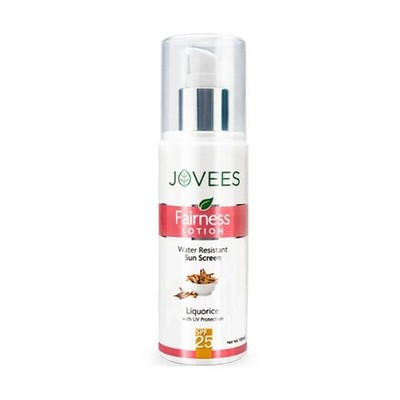 Jovees Herbal Sunscreen Fairness Lotion LSF 25, 100ml G395
