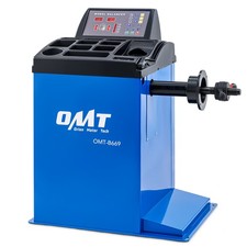 Omt Wheel Balancing Machine For 24 Rim Diameter 3-12 Rim Width W Lcd Display