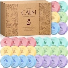 SeasonBliss Shower Steamers 30 PCS, Shower Bombs with 6 Scents for Women, Men