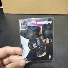2020 Topps Chrome Update Base #U-31 Jesus Tinoco - Colorado Rockies RC Sleeved