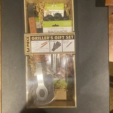 Charcoal Companion Stainless Steel 3 Pc Grill Tool Set. brand new, never opened.