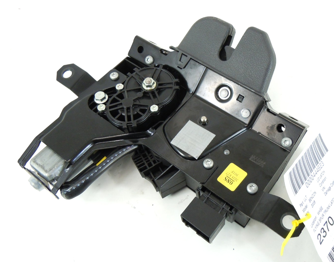 2006 06 Bentley Continental Flying Spur Trunk Deck Lid Lock Latch Actuator OEM