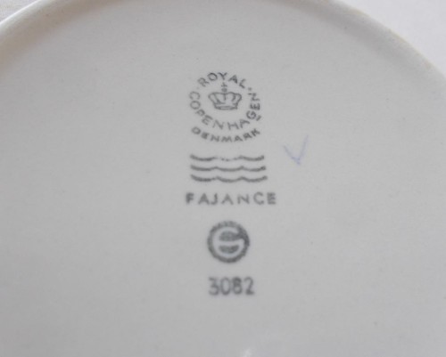 1 Royal Copenhagen Blue Line 3 3/4" Oil Dipping Dish #3082 Multiple Uses Ashtray - Picture 5 of 5