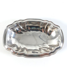 kleine Art Deco Silberschale Art-Deco 835er Silber gepunzt, Bruckmann & S&ouml;hne