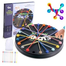 Brainy Knots Rope Untangling Game, 10Pcs Twisted Rope Puzzle Style-B