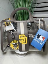 Bandolera transparente desmontable Loungefly MLB San Diego Padres Stadium aprobada