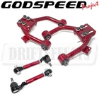 For Accord 03-07 / 04-08 Tsx Godspeed Adjustable Front Rear Camber Arm Kit Set