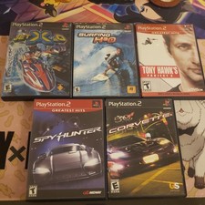 Sony PlayStation 2 PS2 Video Game Lot Of 5 Video Games Tested Working Manual Box