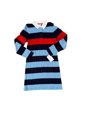 NWT KC Parker Rugby Striped Polo Shirtdress size 16
