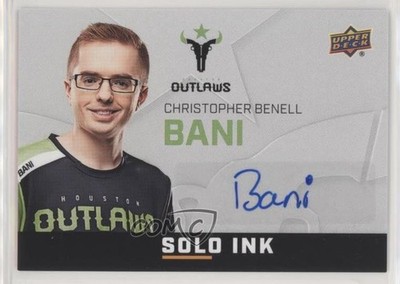 2017-18 Upper Deck Overwatch League Inaugural Set Solo Ink Bani #SI-BA Auto 0w6