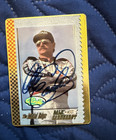 Classic The Metal Edge Dale Earnhardt #1 Autographed Metal PSA/DNA AC01345