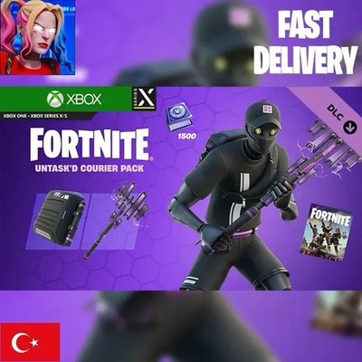 Fortnite Untask'd Courier Pack 1500 V-Bucks Xbox One Series X|S DM