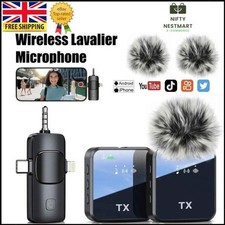 3-in-1 Wireless Lavalier Microphone for iPhone & Android–Best Selling Mini Mic