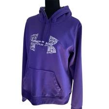 Under Amour Girls Youth Lg Semi Fitted/coupe Semi-A-Justee Pullover Hoodie