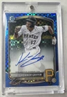 2025 Bowman Chrome Konnor Griffin Blue X-Fractor Auto /150